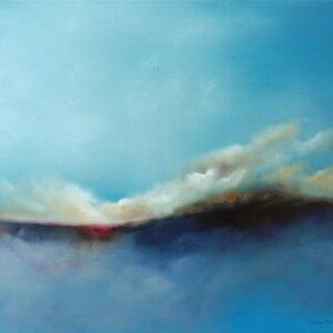 Scamaill (Irish for clouds) 20 x 30 inches - Oil on canvas Donna McGee