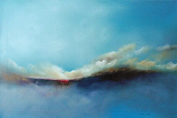 Scamaill (Irish for clouds) 20 x 30 inches - Oil on canvas Donna McGee