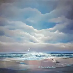 Atlantic Breeze 30 x 40 inches Oil on Canvas Web