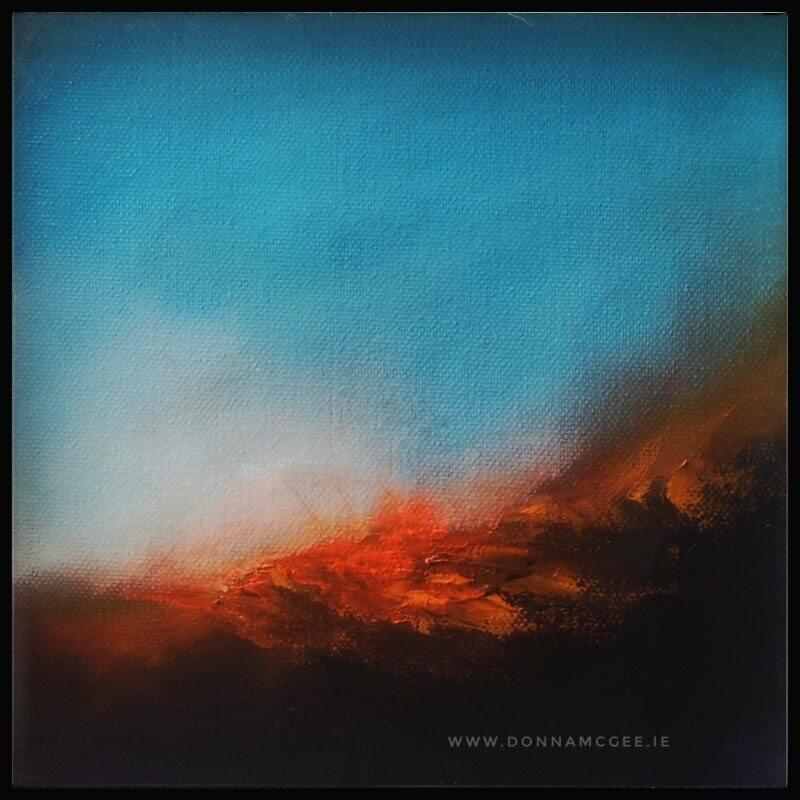 Transcendence 10 abstract oil painting