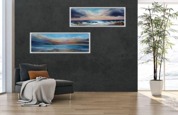 Achill Island Limited Edition Paintings in room setting