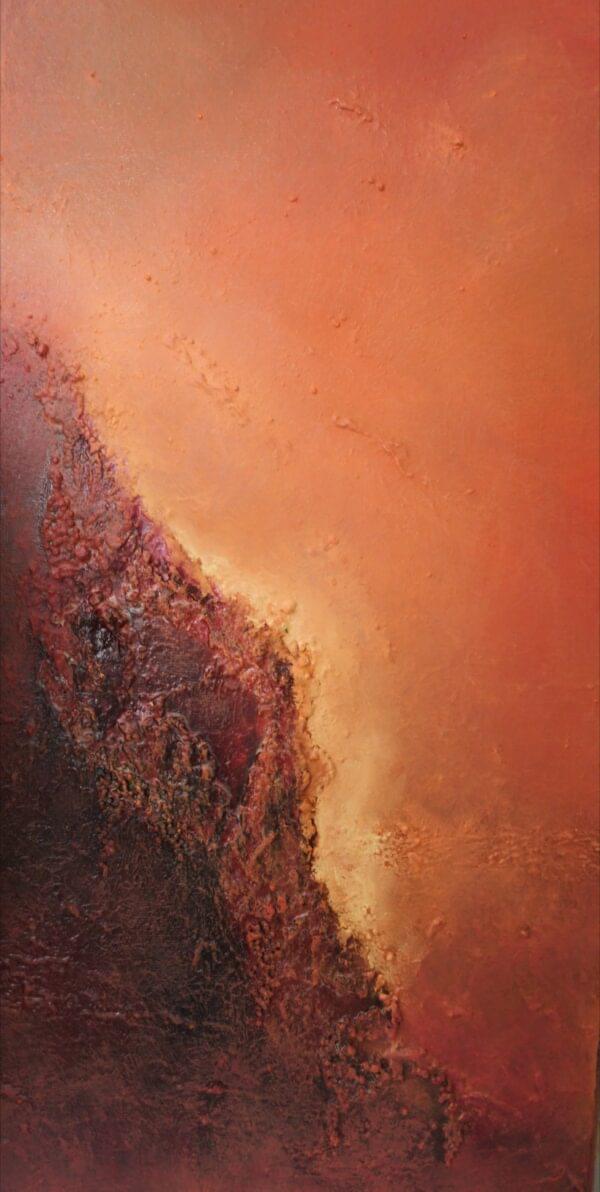genesis abstract oil painting