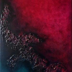empreyan-chimera 2 is a stunning abstract textured statement art piece
