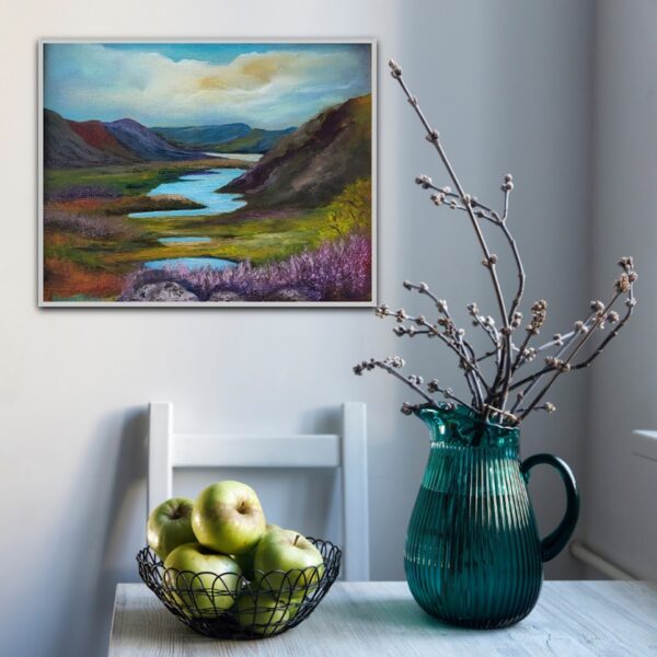 ladies view Killarney oil painting by Donna McGee