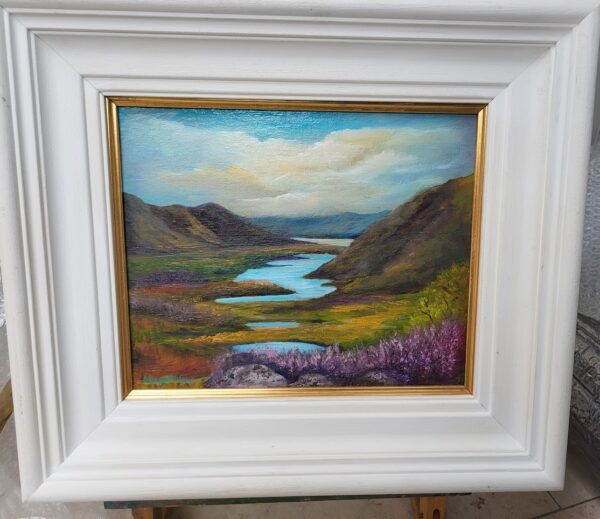 ladies view killarney oil painting by Donna McGee