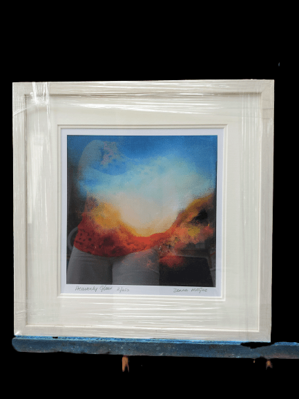 Heavenly Glow 10x10 inch limited edition print in frame