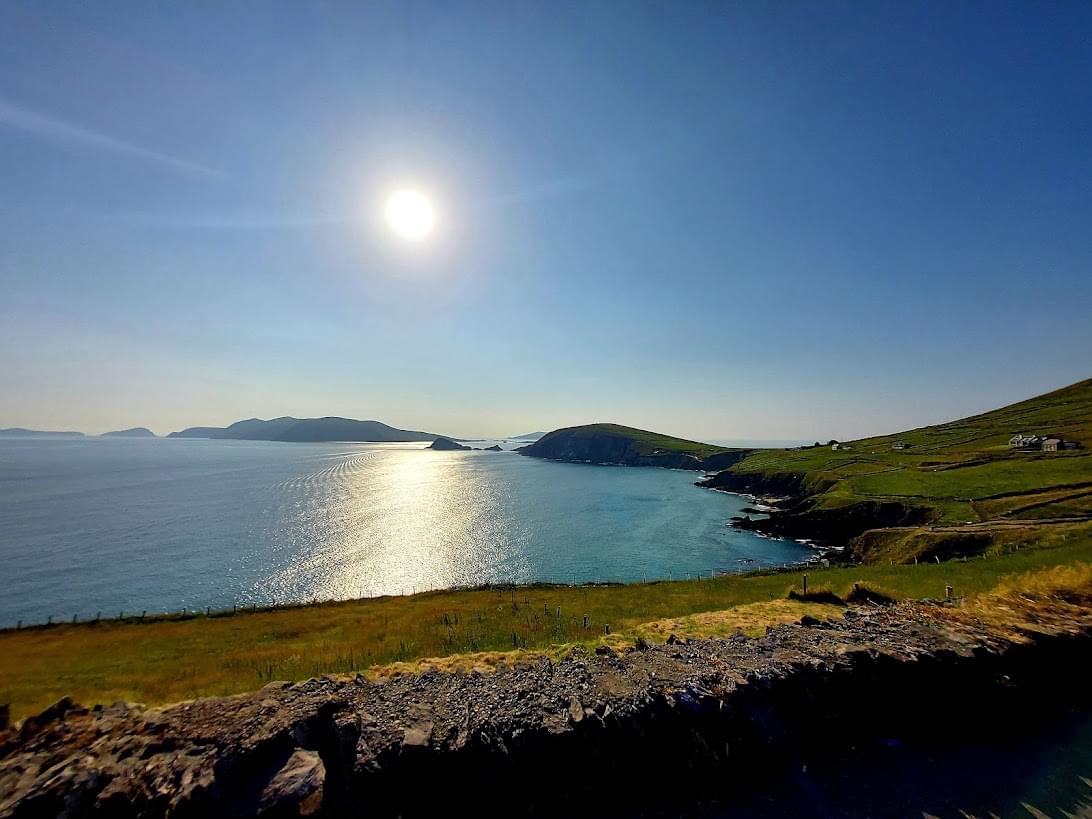 view of the blasket islands co. kerry irish landscape