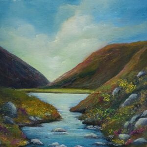 Gap of Dunloe oil painting by Donna McGee