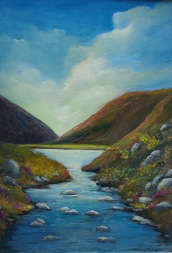 Gap of Dunloe oil painting by Donna McGee