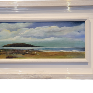 Rush to Lambay Island oil painting by Donna McGee