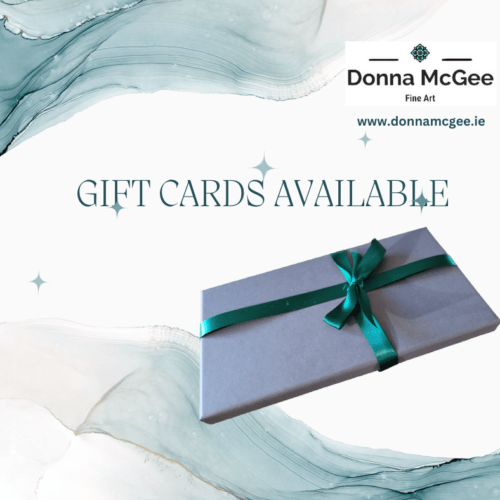 Gift cards available on the website of Donna McGee Fine Art