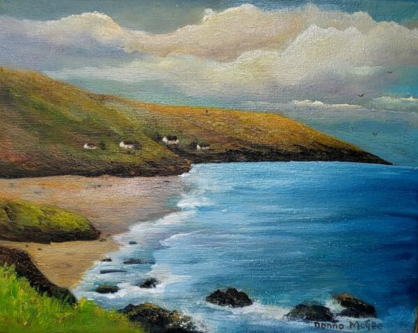Dingle peninsula charm - oil painting Donna McGee