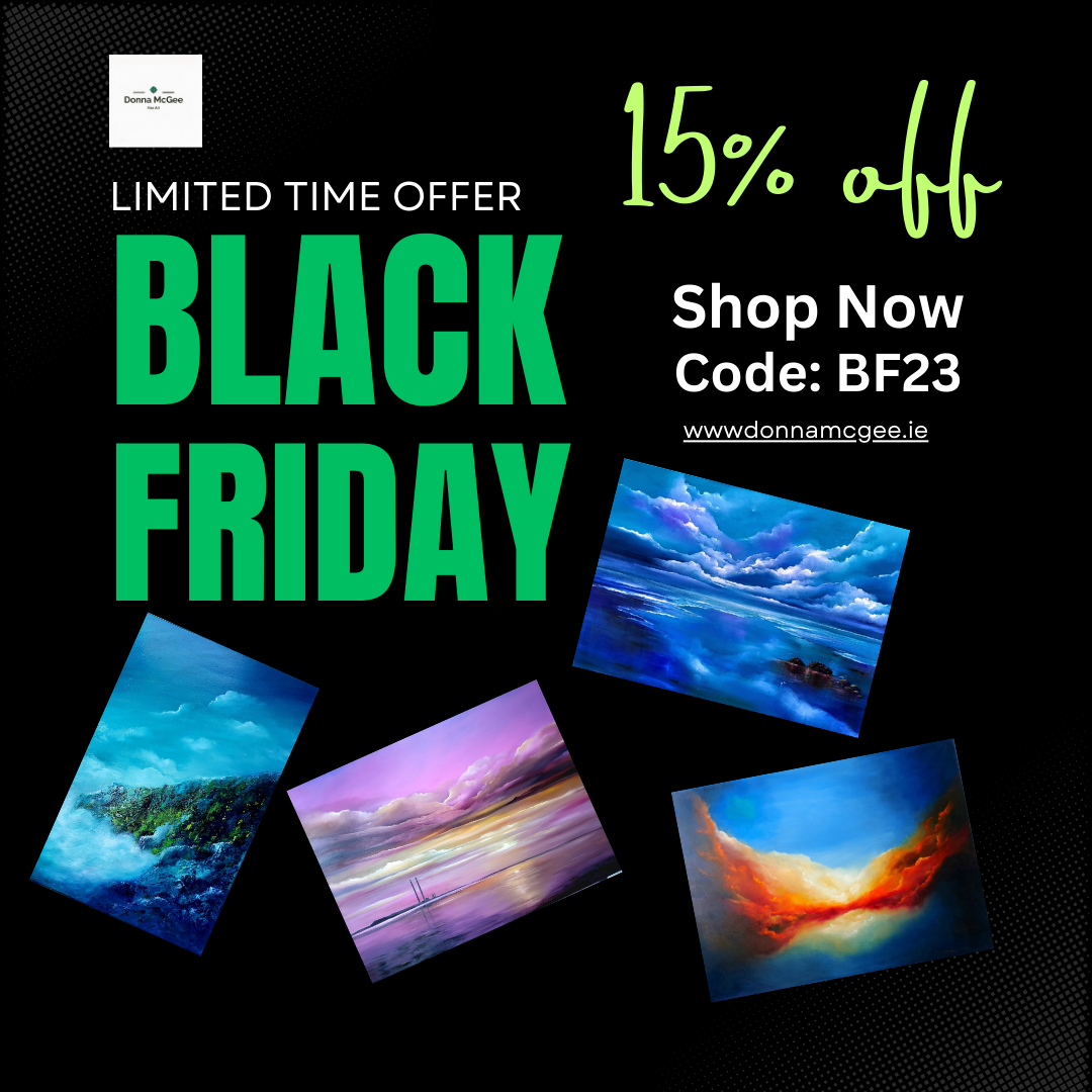 Black friday turn it green with code BF23 15% off everything on this site - support irish business