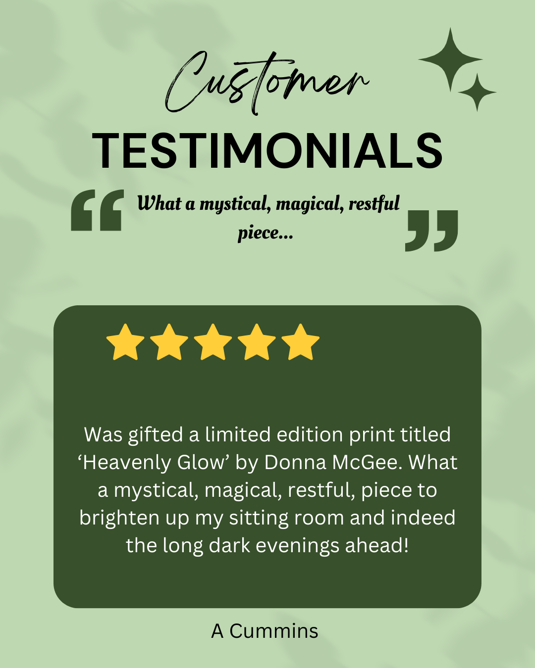 customer testimonials donna mcgee