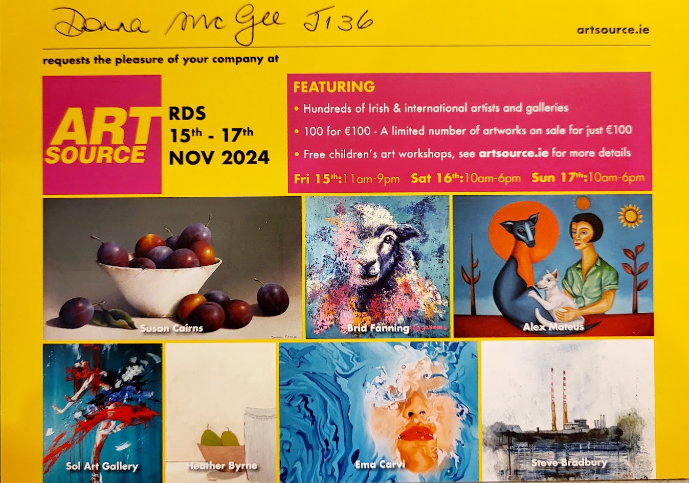 Art Source 2024 - Donna McGee will be showcasing latest collection at this year's Art Source, taking place at the RDS in Dublin from 15-17 Nov